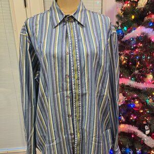 ROBERT GRAHAM MEN'S DRESS SHIRT. RARE FIND